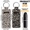 Elastic Neoprene Keychains KEYC-WH0045-010-2