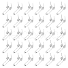 SUPERFINDINGS 30Pcs Canbon Steel Torsion Spring FIND-FH0008-71-1