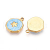304 Stainless Steel Pendants STAS-N108-02B-G-2
