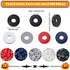 SUNNYCLUE 5 Colors Handmade Polymer Clay Beads CLAY-SC0001-81-2