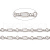 304 Stainless Steel Ring and Oval Link Chains CHS-E023-04P-2