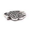 304 Stainless Steel Pendants STAS-P305-07AS-3
