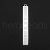 Non-Tarnish 201 Stainless Steel Pendants STAS-S105-LA129-1