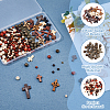 DICOSMETIC DIY Cross Jewelry Making Findings Kits DIY-DC0002-93-4