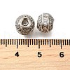 Round Brass Micro Pave Cubic Zirconia Beads KK-L230-11P-04-2