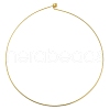 Brass Necklace Making NJEW-H081-G-1