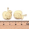 304 Stainless Steel Pendants STAS-T065-73G-3