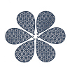 430 Stainless Steel Filigree Pendants STAS-S108-25A-02-1