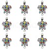 Alloy Connector Charms FIND-YW0004-37-1