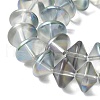 Electroplate Glass Beads Strands EGLA-G038-01A-HP01-3