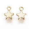 Brass Charms KK-R037-242G-1