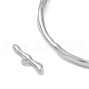 Brass Toggle Clasps KK-U020-07P-3