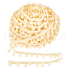 Nylon Pom Pom Ball Tassel Lace Ribbon DIY-WH0580-31C-1