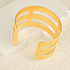 Elegant 304 Stainless Steel Cuff Bangles for Women RI2823-2-2