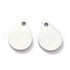 Tarnish Resistant 304 Stainless Steel Pendants STAS-K216-43P-1