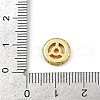 Rack Plating Brass Clear Cubic Zirconia Spacer Beads KK-L236-07G-3