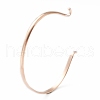 304 Stainless Steel Cuff Bangle Making STAS-H154-01RG-1