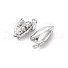 Brass Rhinestone Pendants KK-E793-01P-2
