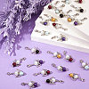 Glass Pearl Beaded Pendant Decorations PALLOY-DC00015-5