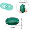 Malachite Gua Sha Boards AJEW-WH0236-02-6