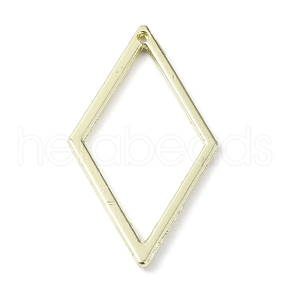 Rack Plating Alloy Pendants PALLOY-K023-03G-1