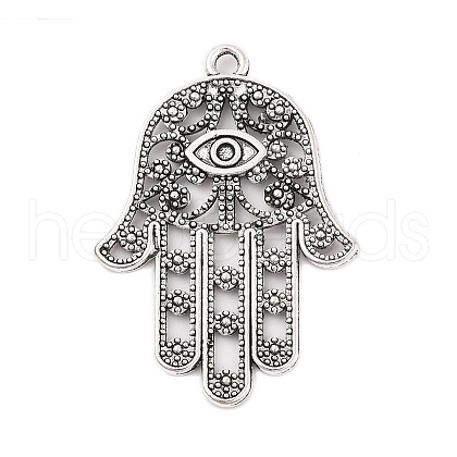 Tibetan Style Alloy Pendants TIBEP-ZN60334-AS-FF-1