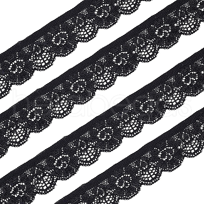 Guipure Stretch Lace Trim SRIB-WH0011-009A-1