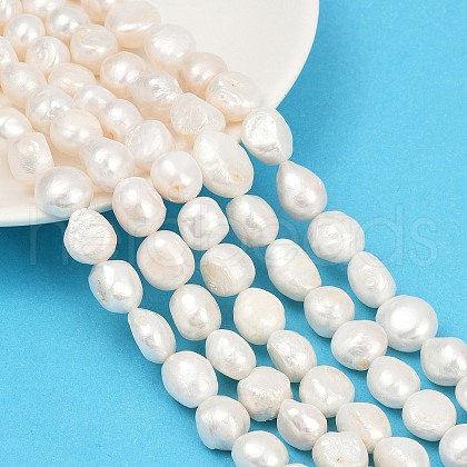 Natural Cultured Freshwater Pearl Beads Strands PEAR-P064-20O-01A-1