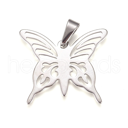 Tarnish Resistant 304 Stainless Steel Pendants STAS-I135-32P-1