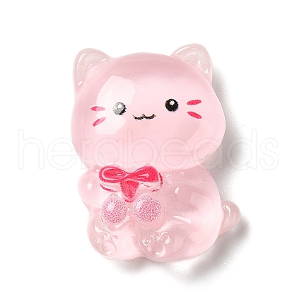 Translucent Resin Decoden Cabochons RESI-M039-03B-1