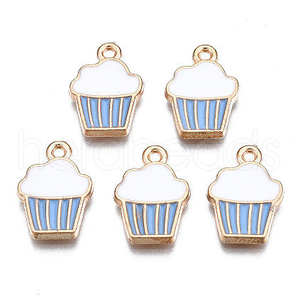 Alloy Enamel Pendants ENAM-S121-127C-1