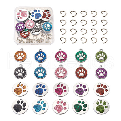 Enamel Charms ENAM-TA0001-17-1
