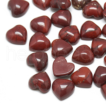 Natural Red Jasper Cabochons G-T029-18X15mm-23-1