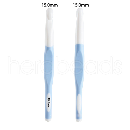 ABS Plastic Crochet Hooks Needles SENE-PW0003-095D-1