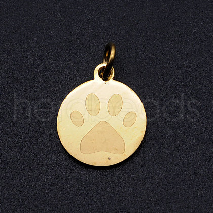 201 Stainless Steel Pet Charms STAS-T049-T676-2-1