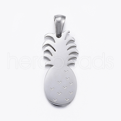Tarnish Resistant 304 Stainless Steel Pendants STAS-K162-037P-1