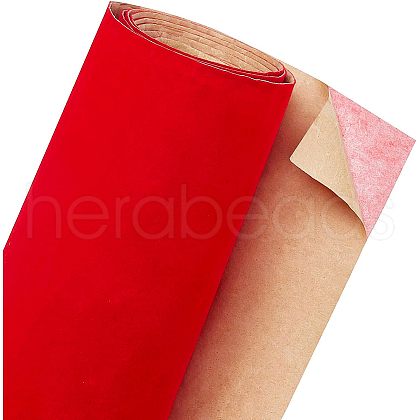 BENECREAT Self Adhesive Velvet Flocking Fabric OCOR-BC0001-58A-04-1