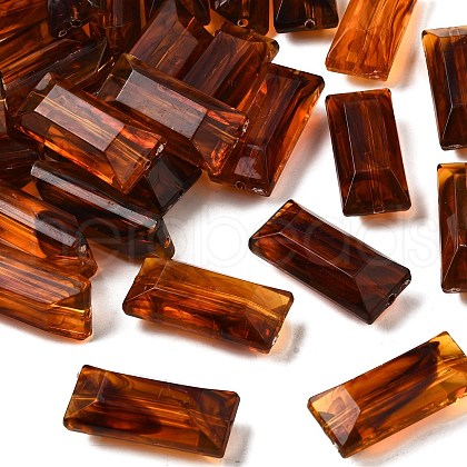 Transparent Acrylic Beads MACR-K359-45F-1