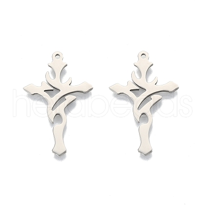 Non-Tarnish 201 Stainless Steel Pendants STAS-N098-097P-1