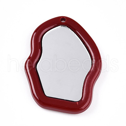 Acrylic Big Pendants OACR-N139-02B-1