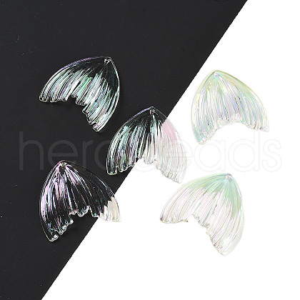 UV Plating Acrylic Pendants TACR-S161-05-1