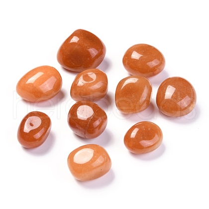 Natural Red Aventurine Beads G-M368-10A-1