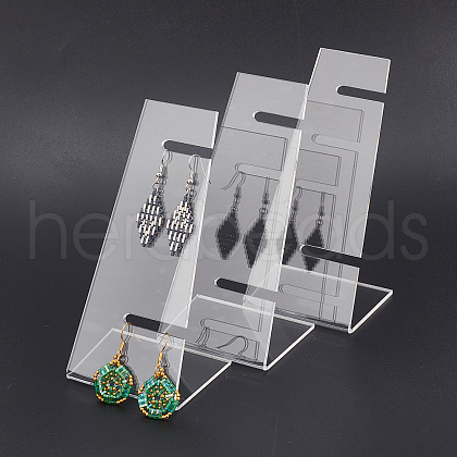 Transparent Arcylic Watch Display Stands ODIS-WH0029-11A-1