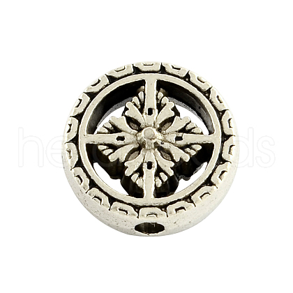 Tibetan Style Alloy Beads X-TIBEB-7441-AS-FF-1