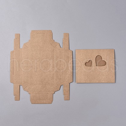 Foldable Kraft Paper Sliding Boxes CON-L018-G01-1