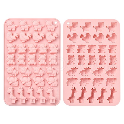 7 Different Animal Shaped Silicone Molds ST-CJ0007-29-1