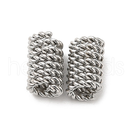 304 Stainless Steel Beads STAS-H214-06P-1