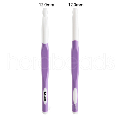 ABS Plastic Crochet Hooks Needles SENE-PW0003-095C-1