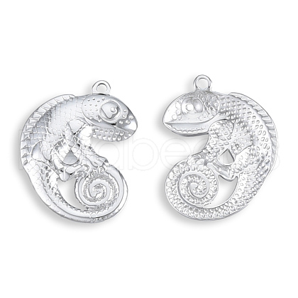 201 Stainless Steel Pendants STAS-N098-119P-1