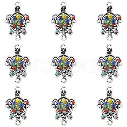 Alloy Connector Charms FIND-YW0004-37-1